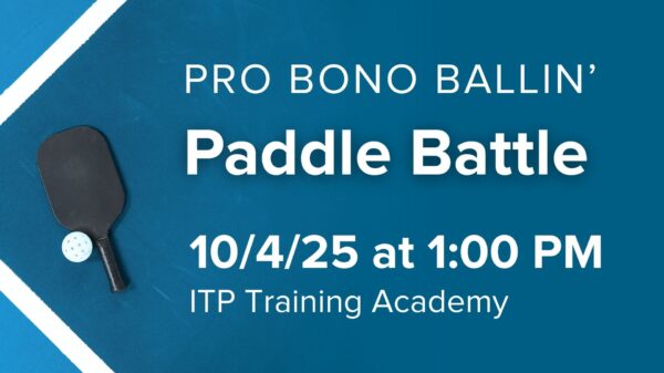 Pro Bono Ballin' Paddle Battle