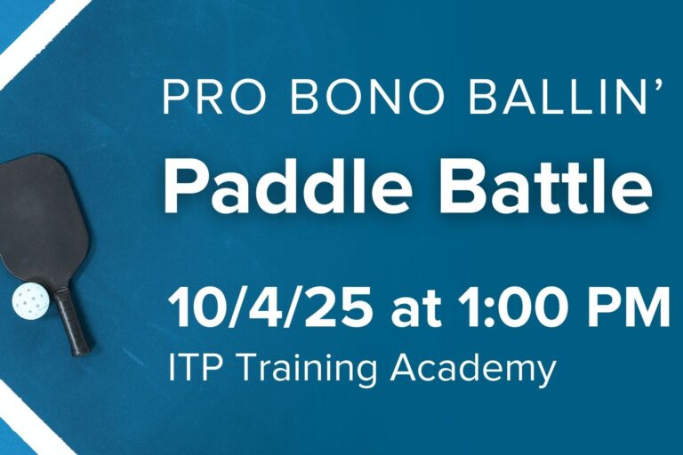 Pro Bono Ballin' Paddle Battle
